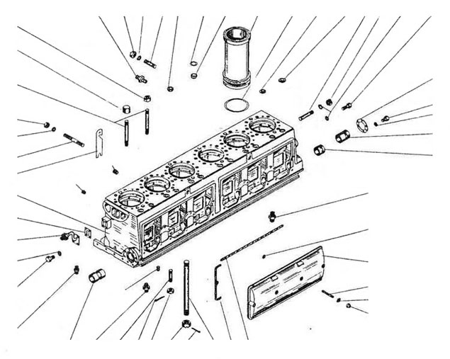 Блок цилиндров 01гр.